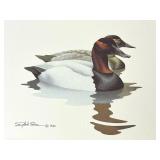 Vintage 11" x 14" Richard Sloan Duck Print
