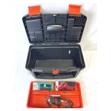 Black & Decker Toolbox with RTX High Performance Rotary Tool, New Glue Gun, and Velcro
