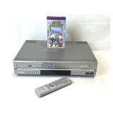 Samsung DVD/VHS Combo Player (Model V2000) with Remote & New Sealed Revenge of the Nerds VHS