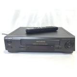 SONY VHS Video Cassette Recorder (Model SLV-679HF) with Remote