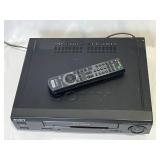 SONY VHS Video Cassette Recorder (Model SLV-679HF) with Remote