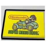 1989 Topps Nintendo Super Mario Bros. 2 (#1) Game Sticker Card & 1989 Topps Nintendo Super Mario Bros. (#33) Sticker Card