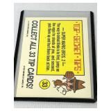 1989 Topps Nintendo Super Mario Bros. 2 (#1) Game Sticker Card & 1989 Topps Nintendo Super Mario Bros. (#33) Sticker Card