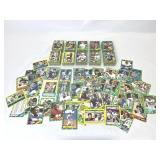1986 Topps Football Card Lot of over 500 Cards - HOFers, All Pros, Stars, Semi-Stars, and Commons