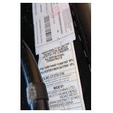 Natuzzi Black Leather Swivel Chair