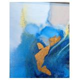 Vibrant Abstract Oil on Canvas Painting by Robert Lawson