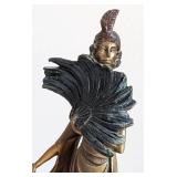 Fan Dancer Bronze Sculpture by Louis Icart