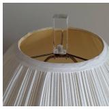 Brass and Lucite Table Lamp