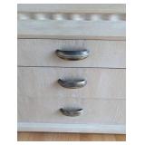 Pair of Henredon Blonde Wood Nightstands