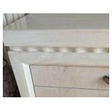 Pair of Henredon Blonde Wood Nightstands