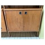 Mid Century Wall Unit / Mid Century Modern Shelving Unit