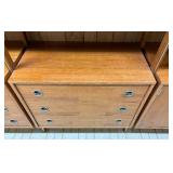 Mid Century Wall Unit / Mid Century Modern Shelving Unit