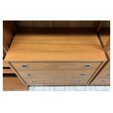 Mid Century Wall Unit / Mid Century Modern Shelving Unit
