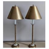 Pair of Elegant Gold Table Lamps