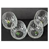 Waterford Crystal Lismore Stemless Wine Glass Set