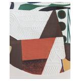Framed Abstract Lithograph by Max Papart