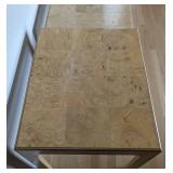 Pair of Henredon Burl Wood Side Tables