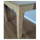 Pair of Henredon Burl Wood Side Tables
