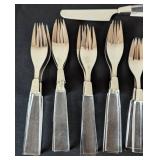 Vintage Supreme Cutlery Lucite Flatware Set