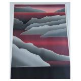Ridge Point West Print by John Martineau