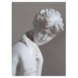 Figural Plaster Sculpture by Moreau