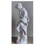 Figural Plaster Sculpture by Moreau