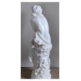 Figural Plaster Sculpture by Moreau