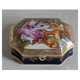 Vintage Imperial Limoges Porcelain Trinket Box
