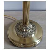 Elegant Gold and Crystal Table Lamp