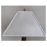 Brass and Lucite Table Lamp