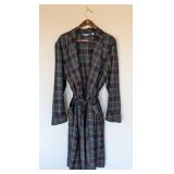Men’s Pendleton Virgin Wool Plaid Robe