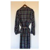 Men’s Pendleton Virgin Wool Plaid Robe