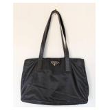 Prada Black Nylon Shoulder Bag