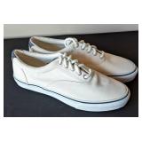Sperry Men’s White Canvas Sneakers