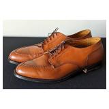 New Alden Men’s Tan Leather Oxfords