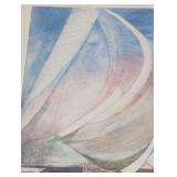 Framed The Sails Artist Proof by Joan Purcell