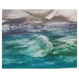 Framed The Sails Artist Proof by Joan Purcell