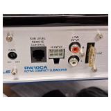 Rockville 10" 800 Watt Low Profile Active Subwoofer RW10CA