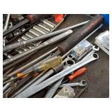 Lot of (1 Drawer) Hand Tools - Sockets, Ratchets, Extensions, Wrenches, Screwdrivers