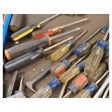 Lot of (1 Drawer) Hand Tools - Screwdrivers