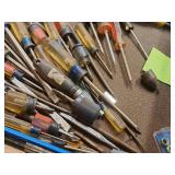 Lot of (1 Drawer) Hand Tools - Screwdrivers