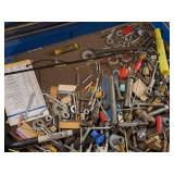 Lot of (1 Drawer) Hand Tools - Misc. Hardware and Drill Bits
