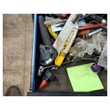 Lot of (1 Drawer) Hand Tools - Misc. Hardware and Drill Bits