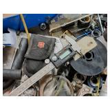 Lot of (1 Drawer) Hand Tools - Misc. Hardware, Calipers, Clamps