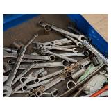 Lot of (1 Drawer) Hand Tools - Wrenches, Sockets