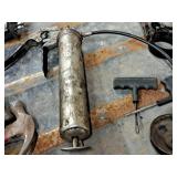 Hand Tools - Grease Gun, Oil Filter Wrench, Axle Nut Cover Wrench, Container of Fuses, T-Handle Plugger, T-Handle Reamer, Grabber Tool