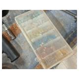 Hand Tools - Grease Gun, Oil Filter Wrench, Axle Nut Cover Wrench, Container of Fuses, T-Handle Plugger, T-Handle Reamer, Grabber Tool