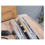 Lot of (2) 30" Dresser Monster Round Slip-ons Exhaust Pipes