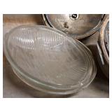 Lot of (3) Vintage 1934-1935 Chevrolet Head Lamps