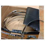 Lot of (9) Hose Clamps